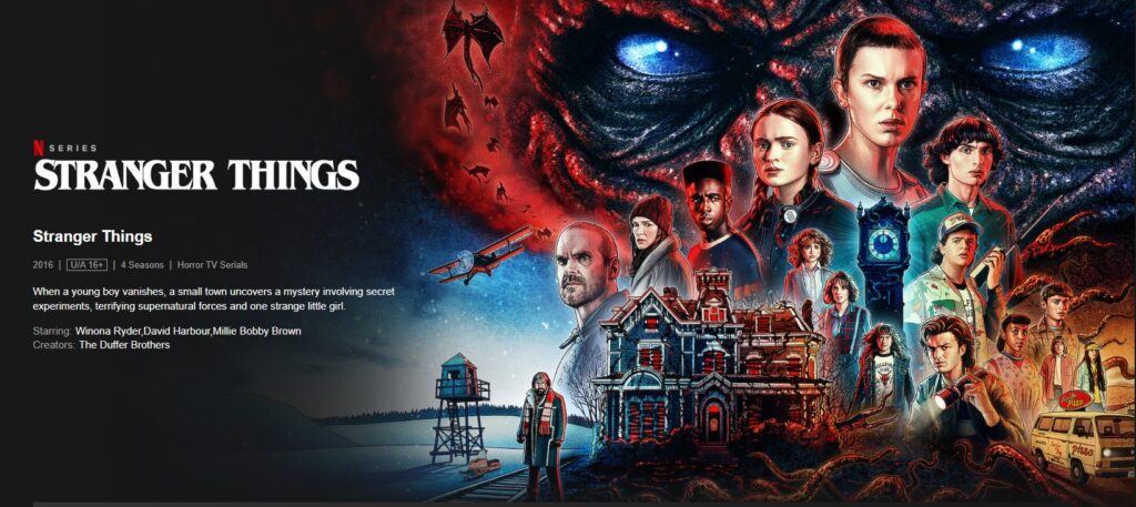 Series 4 Stranger things